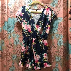 floral romper!